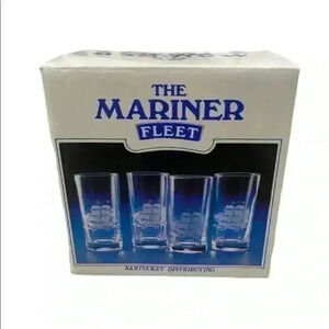The Mariner Fleet Set of 4 High‎ Ball Glasses 11 oz